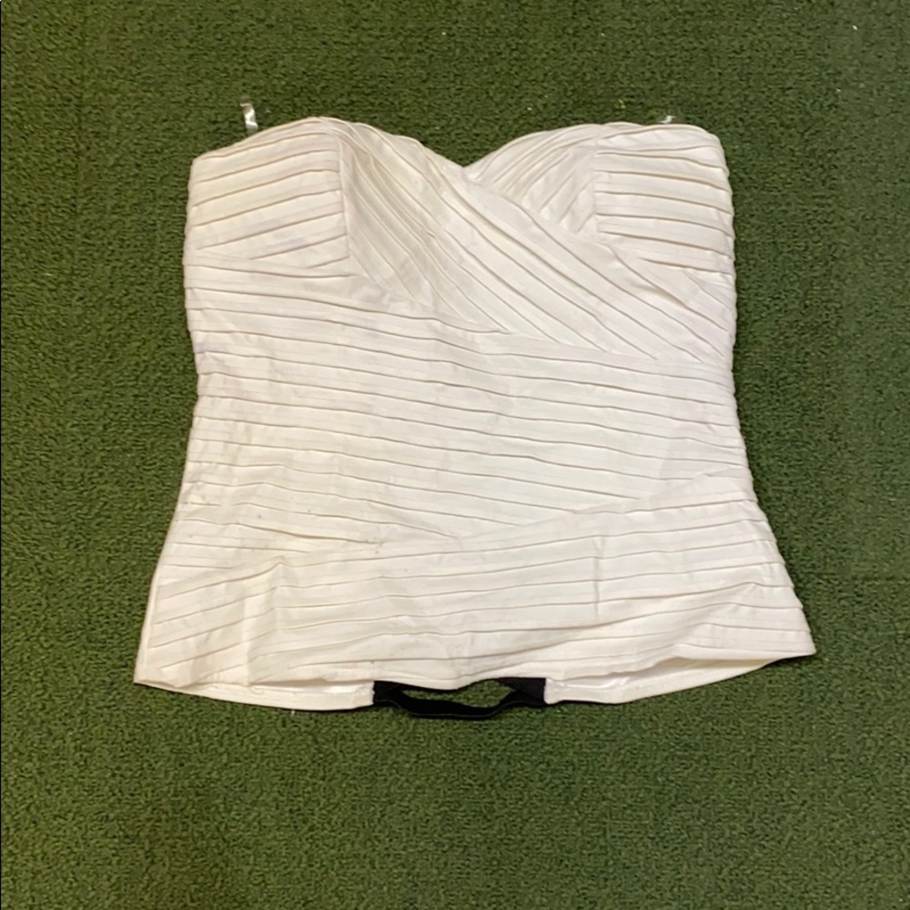 Guess white corset